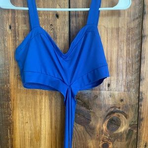 Royal blue tank